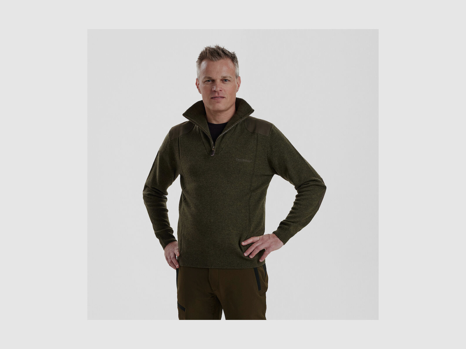 DEERHUNTER Sheffield Strick mit Reissverschluss