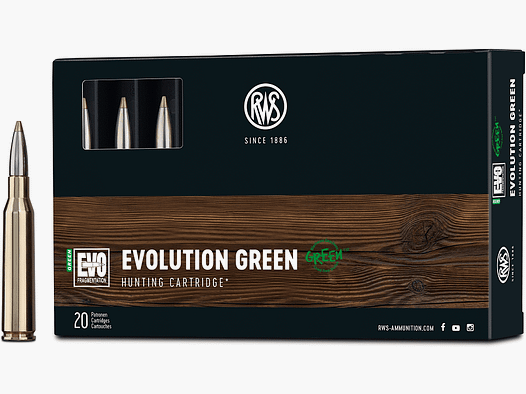 RWS 6,5x57 Evolution Green 93 gr. - 20 Stk.