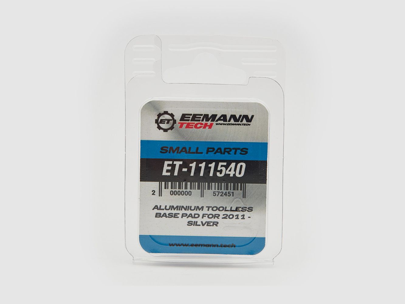 Eemann Tech Toolless Aluminum Magazine Base for 2011 – SILVER, image 3 of 3