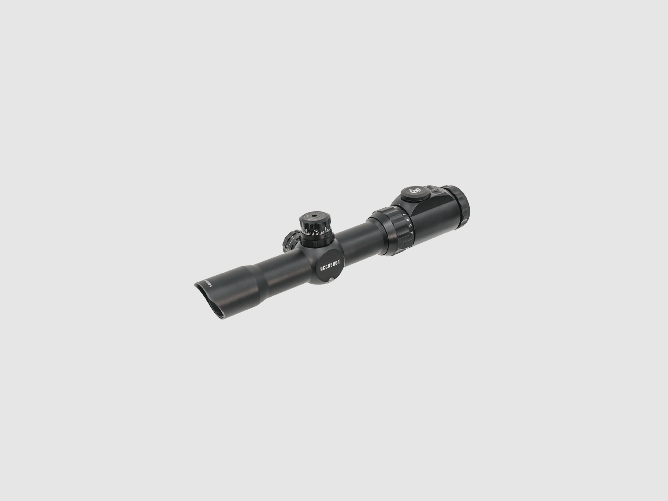UTG 1-8X28 30 mm CQB/MRC-Zielfernrohr, 36-farbiger Kreispunkt, QD Ringe, Bild 1 von 4