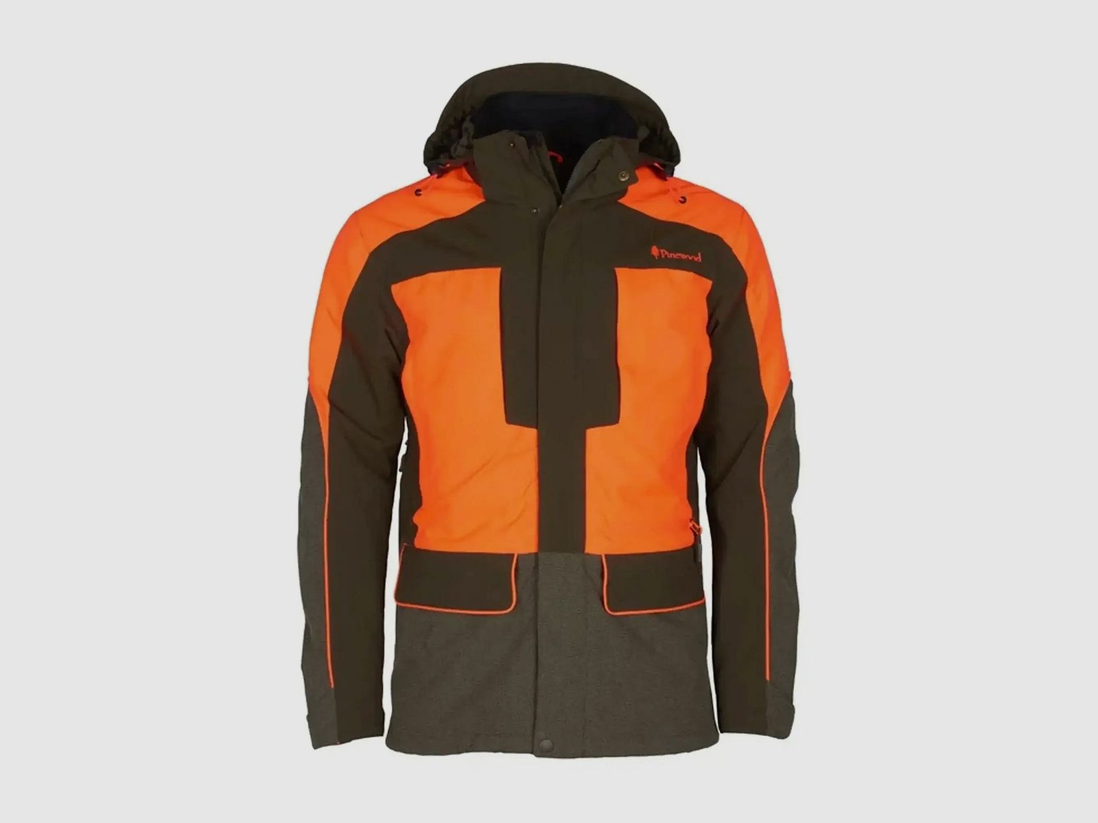Pinewood Jacket Thorn Resistant mossgreen orange