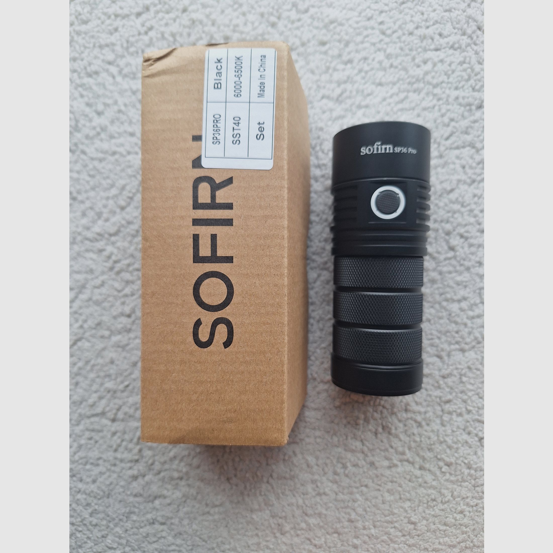 Sofirn SP 36 Pro Taschenlampe 8000 Lumen