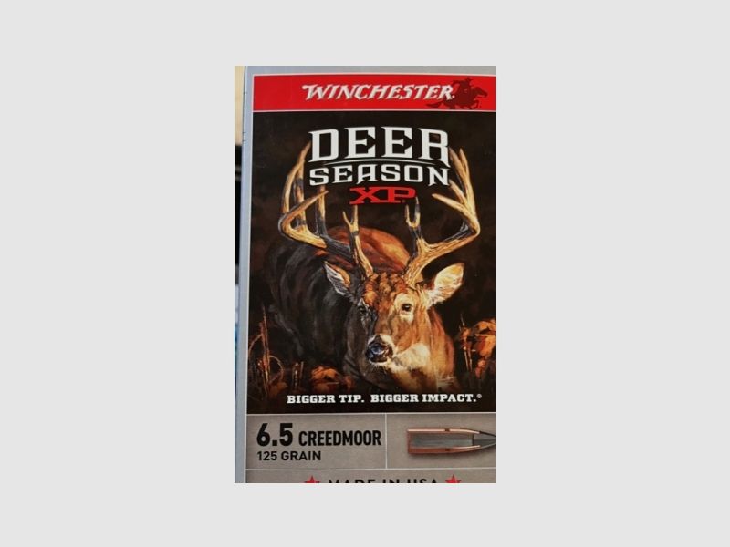 Winchester Deer Season XP 125 gr – Kaliber 6,5 Creedmoor, Bild 1 von 2