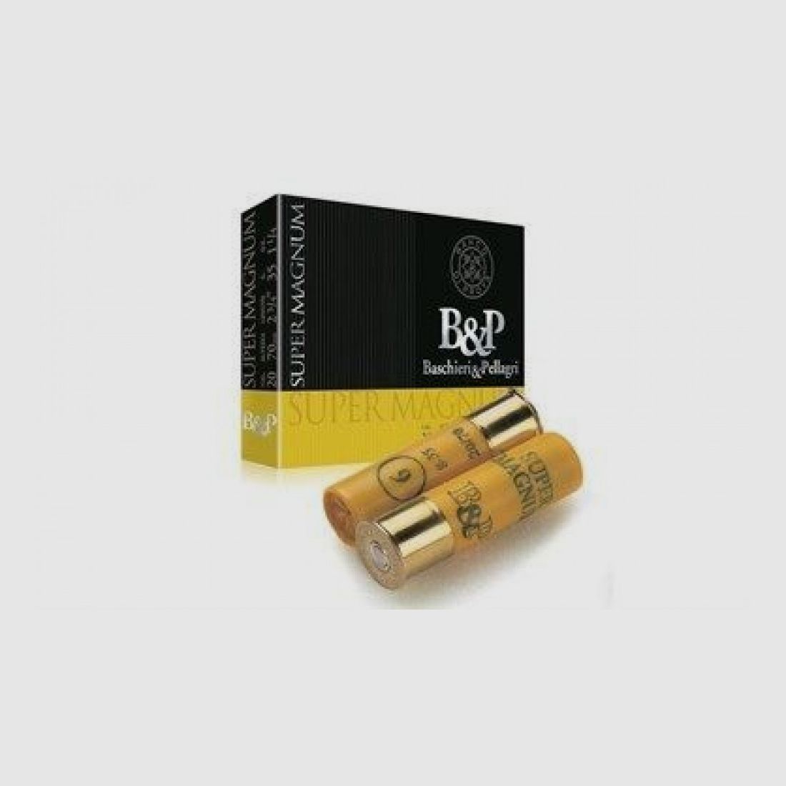 BASCHIERI & P. Patronen Supermagnum Kal.20 gr.35 pb. 6 spezielle Taube