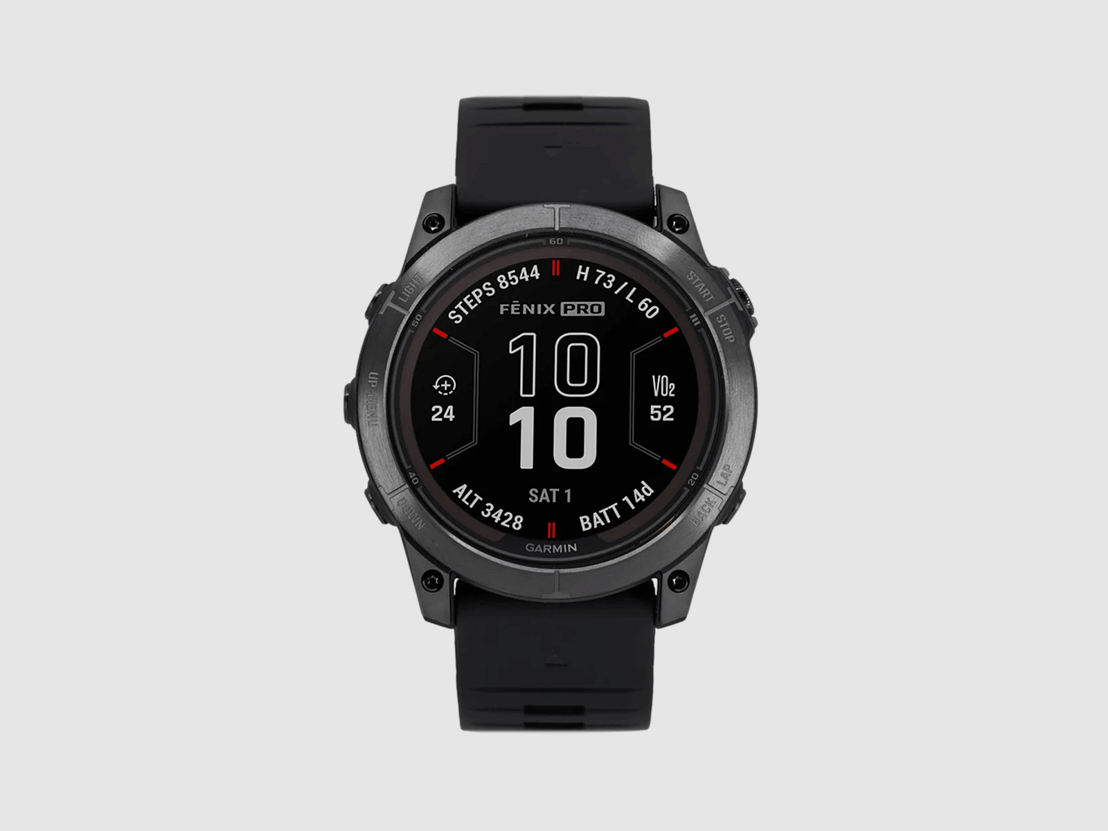 WATCH – GARMIN – FĒNIX® 7X PRO – Sapphire Solar Carbon, image 3 of 5