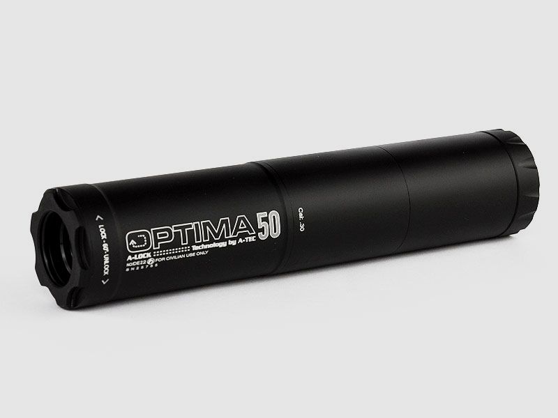 A-TEC OPTIMA 50, Overbarrel-Schalldämpfer für Kalibergruppe .30 (.308 Win. / .30-06)