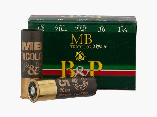 Baschieri & Pellagri 12/70 Tricolor 2.9mm 36g
