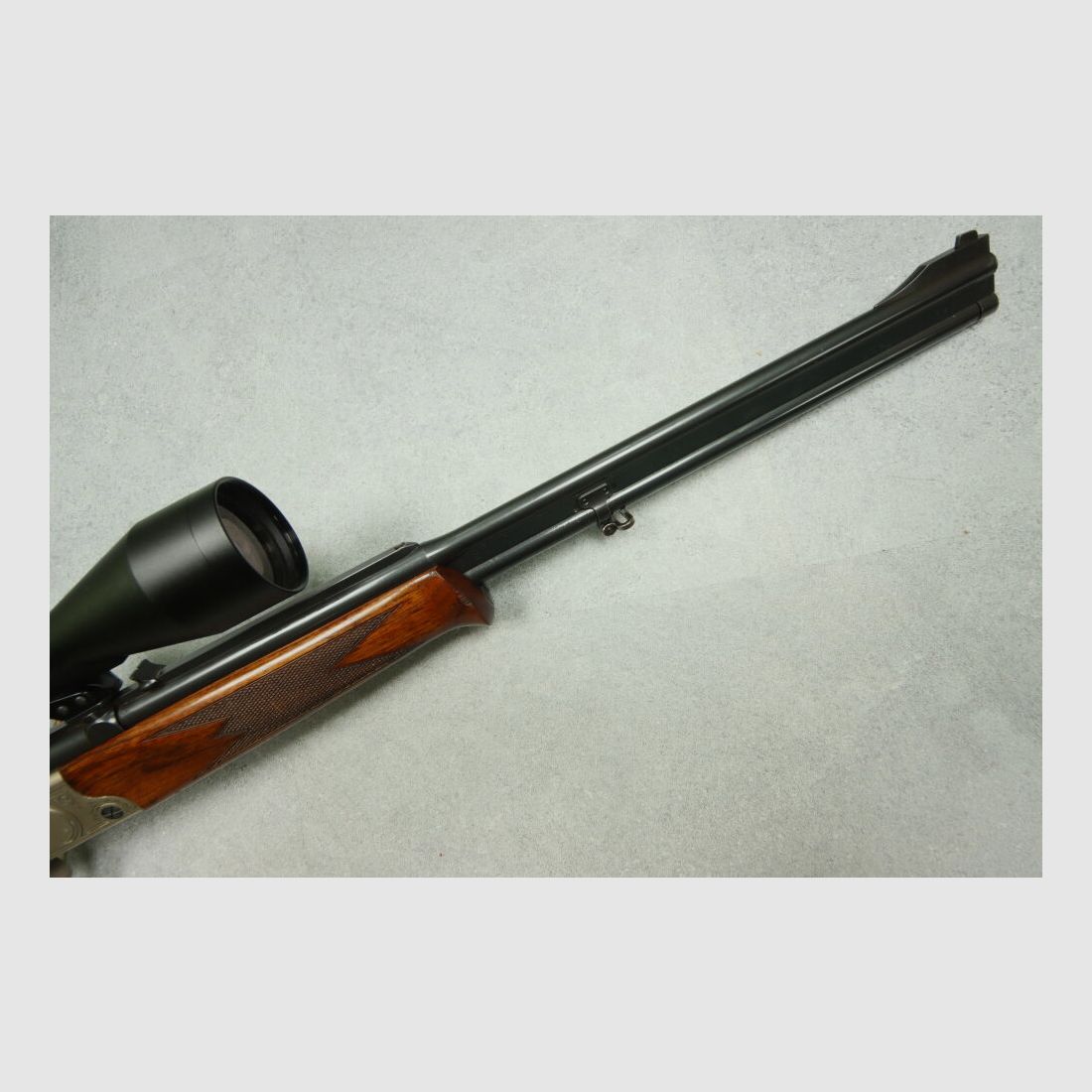 Merkel hand-spanner including Meopta ZF B4 double rifle mountain rifle