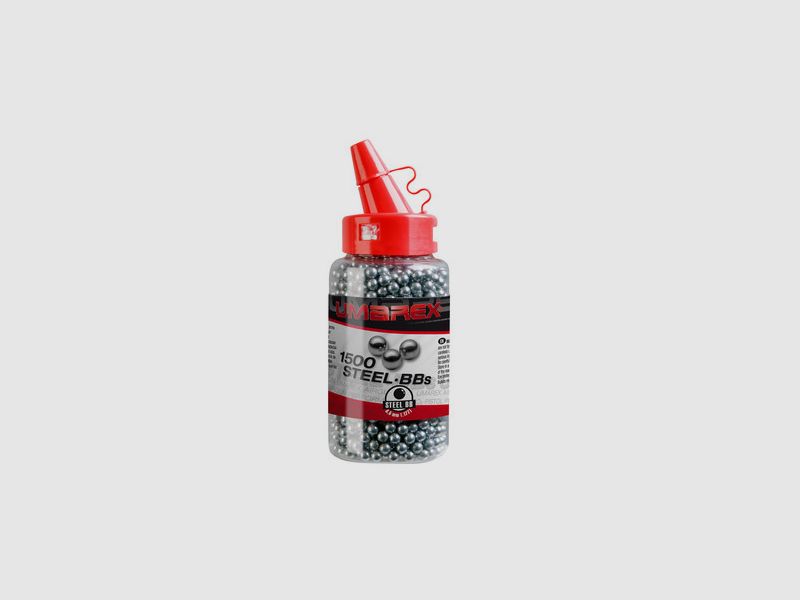 Pallini in acciaio Umarex cal. 4,5 mm, 1500 pz.