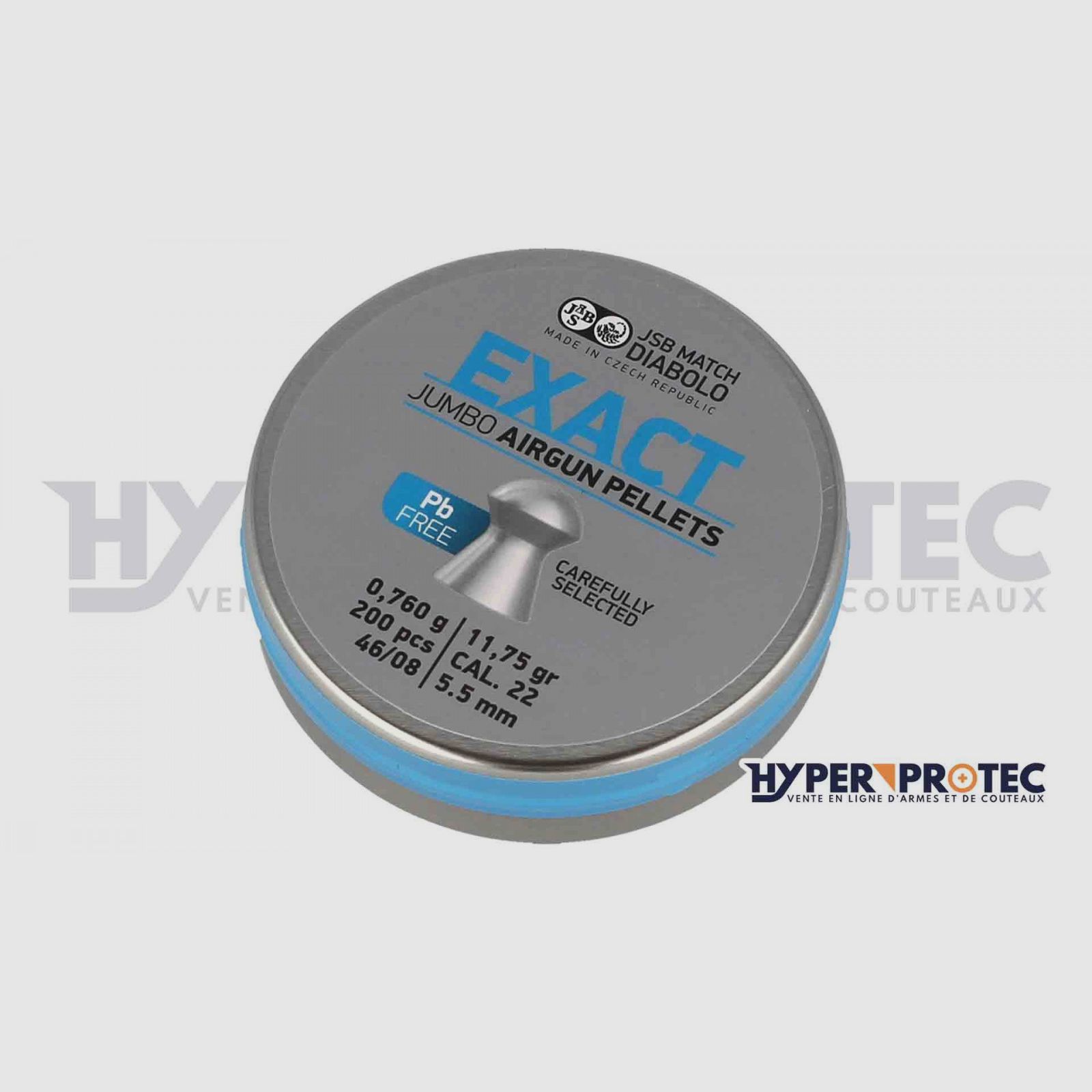 Diabolos 5,5 mm JSB Exact Jumbo bleifrei, Bild 2 von 2