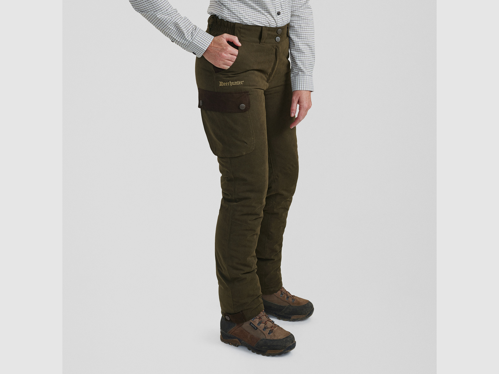 Pantalones de invierno Lady Eagle - Tarmac Green - Talla mujer: 36