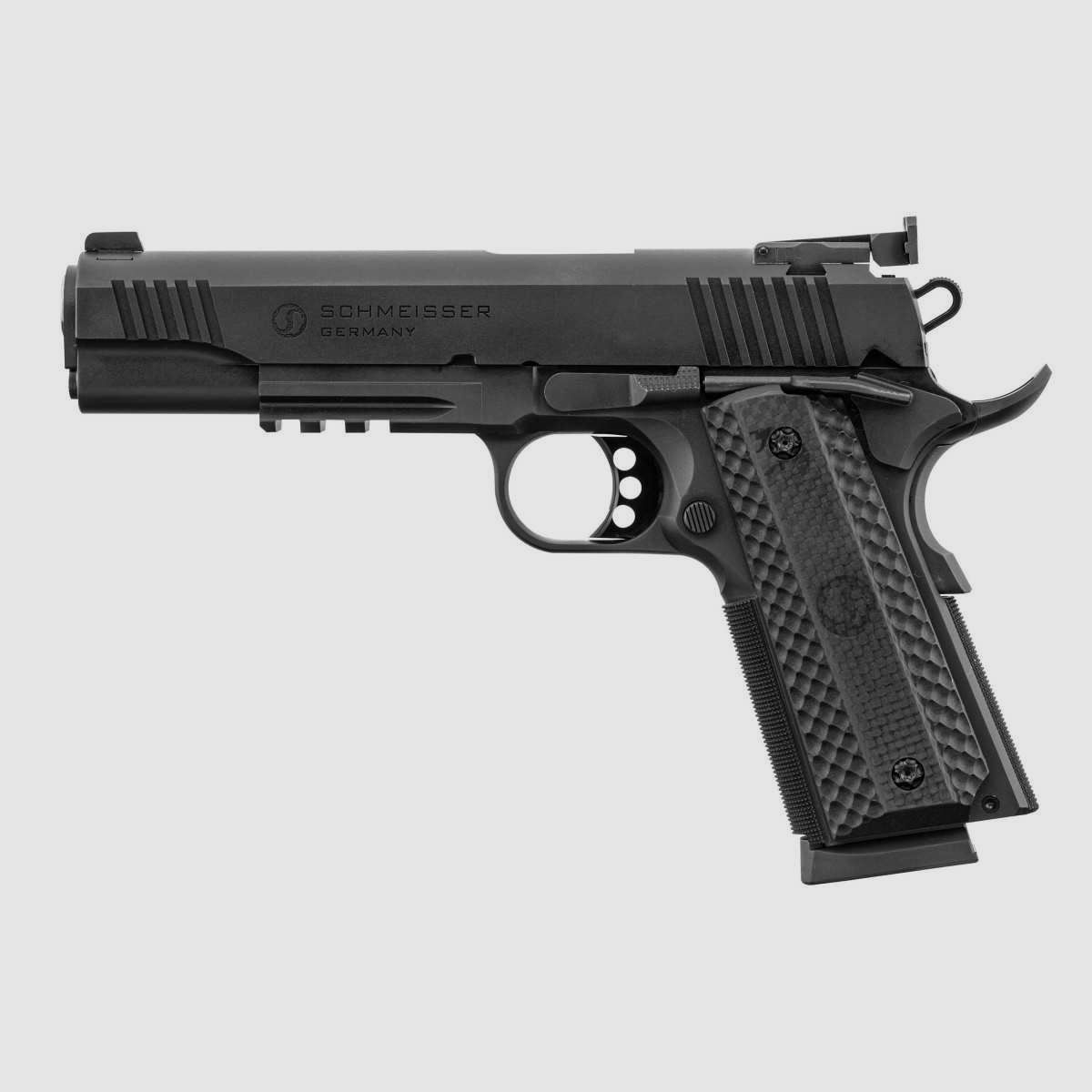 Schmeisser HUGO 1911 Pistool met LPA Vizier - ***Pistool Schmeisser 1911 kal. 9x19mmThunder Bronze, afbeelding 5 van 8