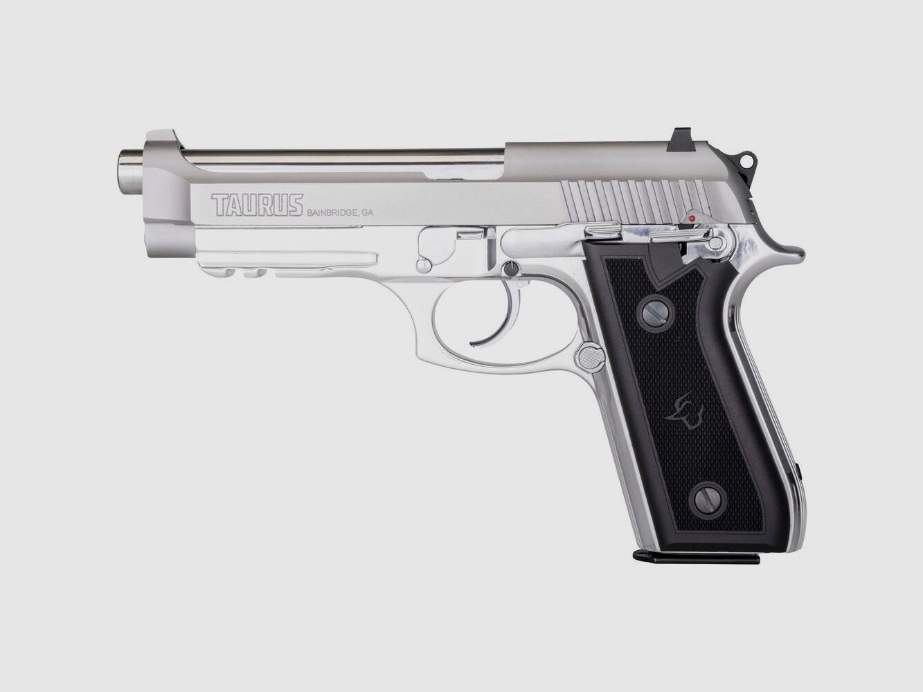 Taurus PT 92 SS17 Rail, Stainless Steel matt, 17 Schuss Pistole