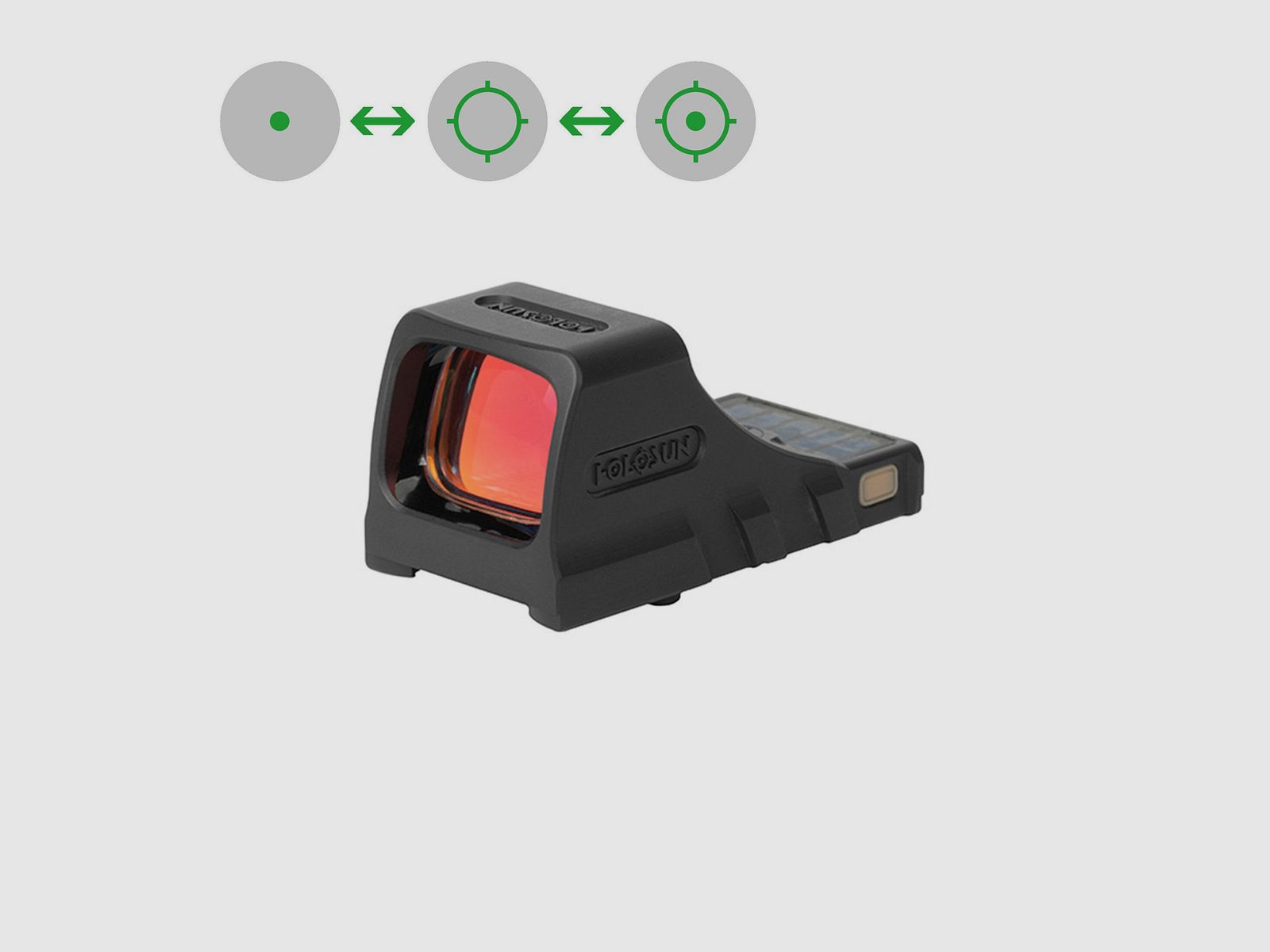 Holosun SCS-PDP-GR Reflex Sight Dot Sight ELITE, image 1 of 9