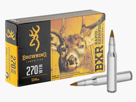 Browning .270 Win BXS 130 grains / 8,4 g - .270 Win BXS 130 gr / 8.4g