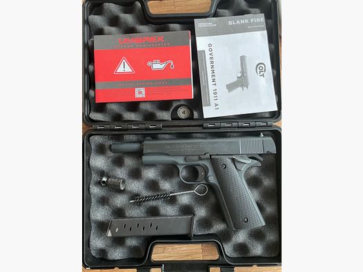 Colt Schreckschuss Pistole Government 1911 A1