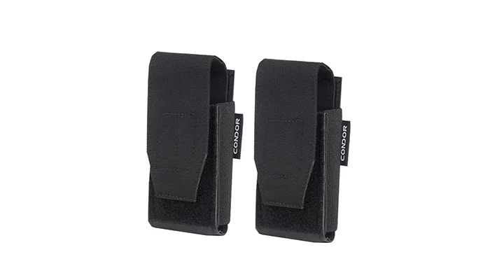 Poche porte-chargeur QD M4 – Noire – 2 pièces – 221114-002 – Condor, image 1 sur 2