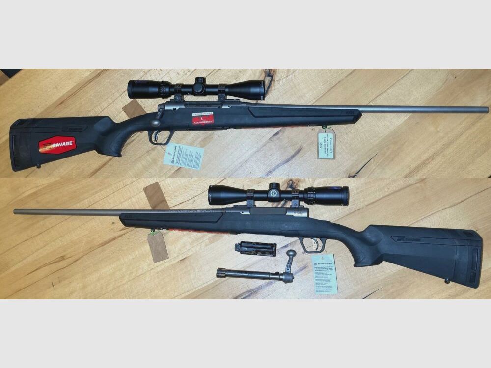 Savage Axis II XP 6,5 Creedmoor m. Bushnell Banner 3-9x40