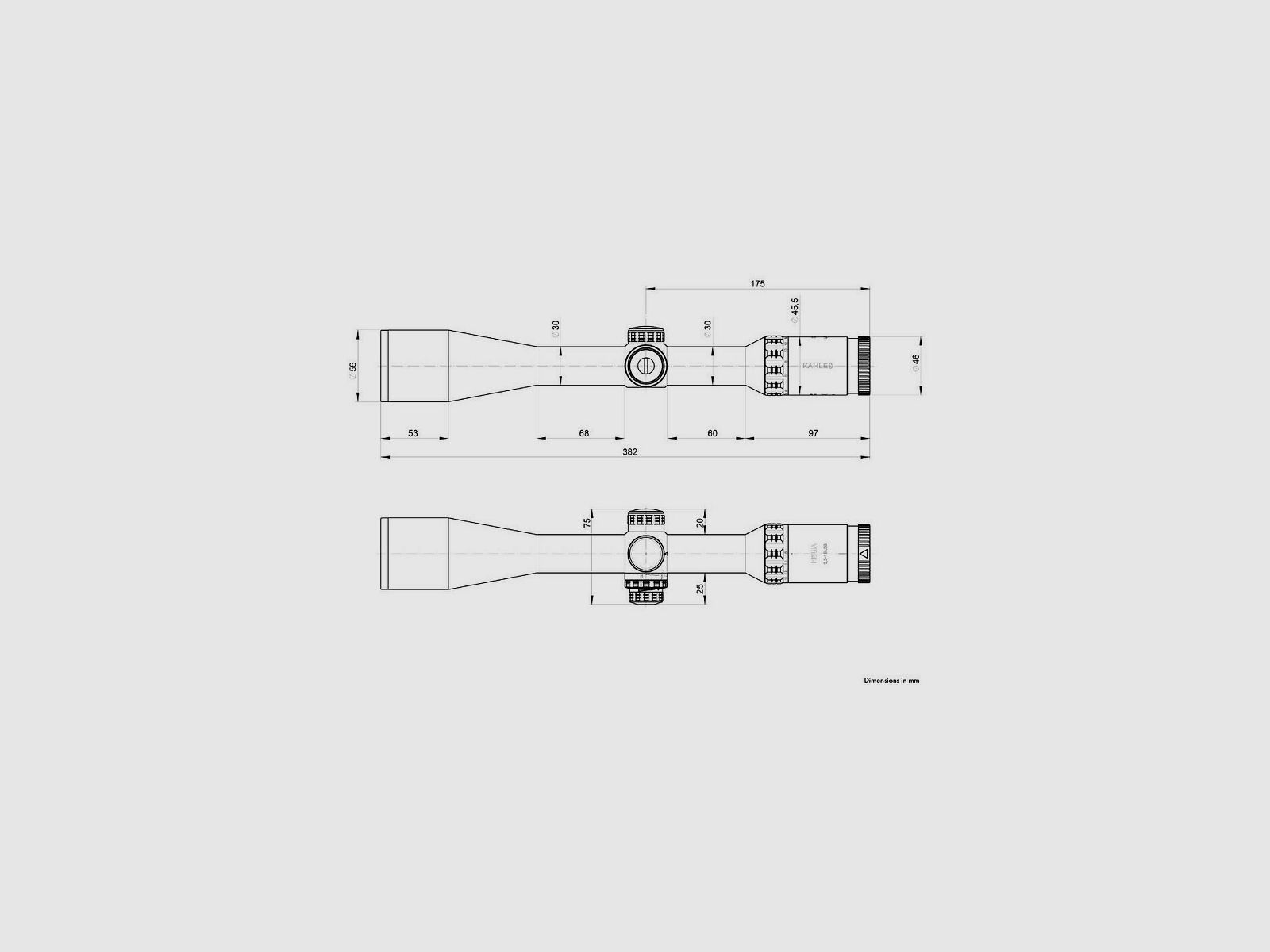 KAHLES Helia Riflescope – 3.5-18x50i G4B, image 4 of 5