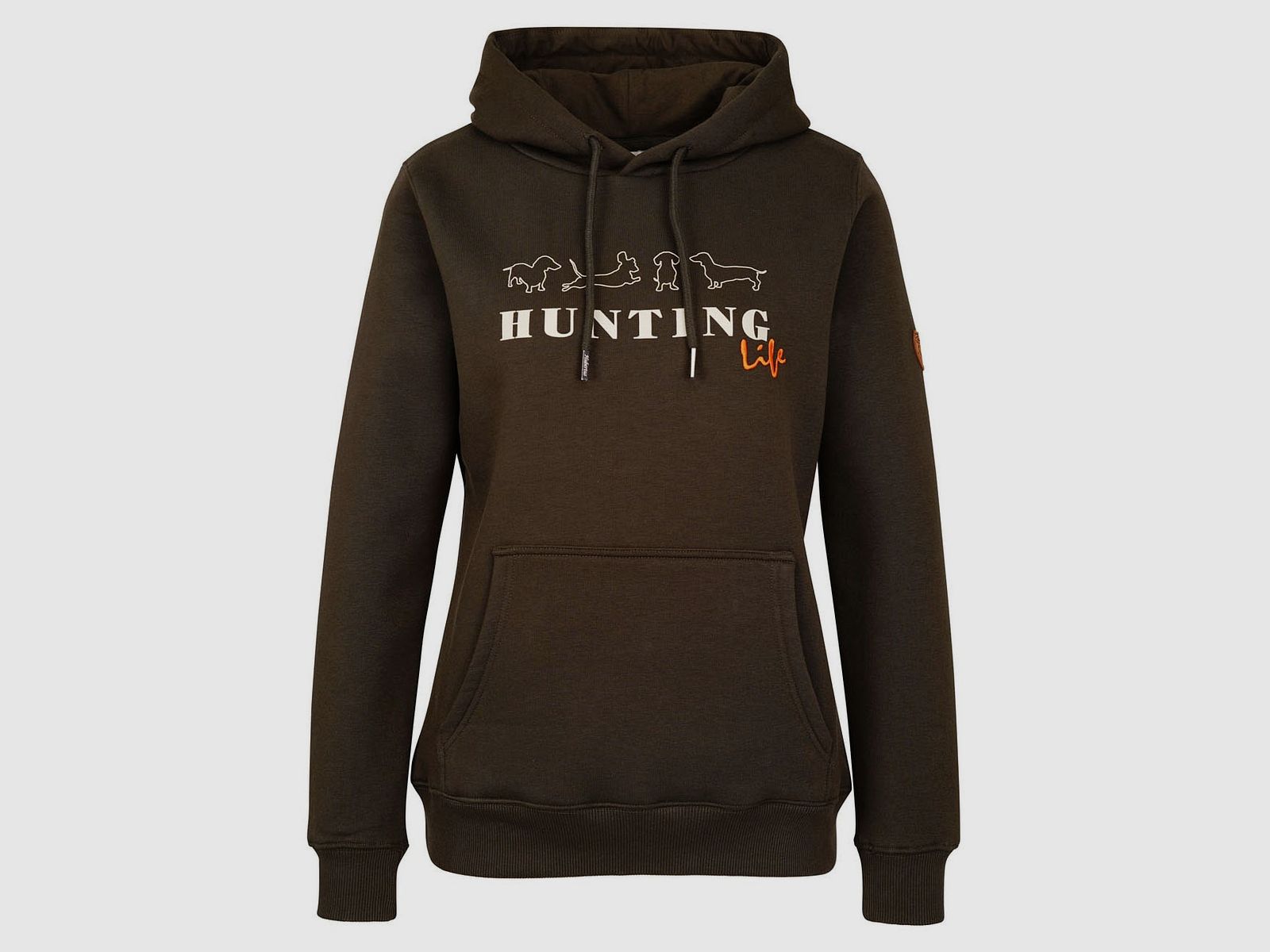 Hubertus Hoodie Hunting Life Oliv