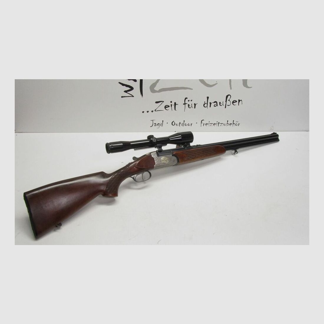 Bockbüchsflinte Zoli .308Win, 12/70, ZFR Schmidt & Bender 6x42, mit Austaus 12/70;.308Win