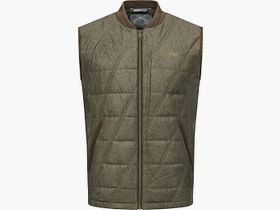 Blaser Herren Vintage Weste Victor Oliv mélange/Schwarz