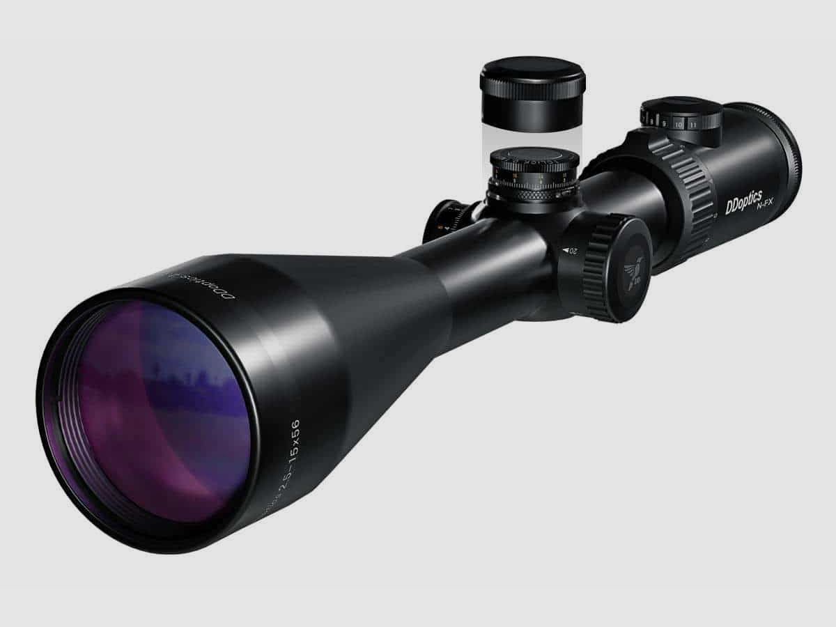 DDoptics | Nighteagle NFX | V6 2.5-15×56 | Gen3 | MRAD | A4N