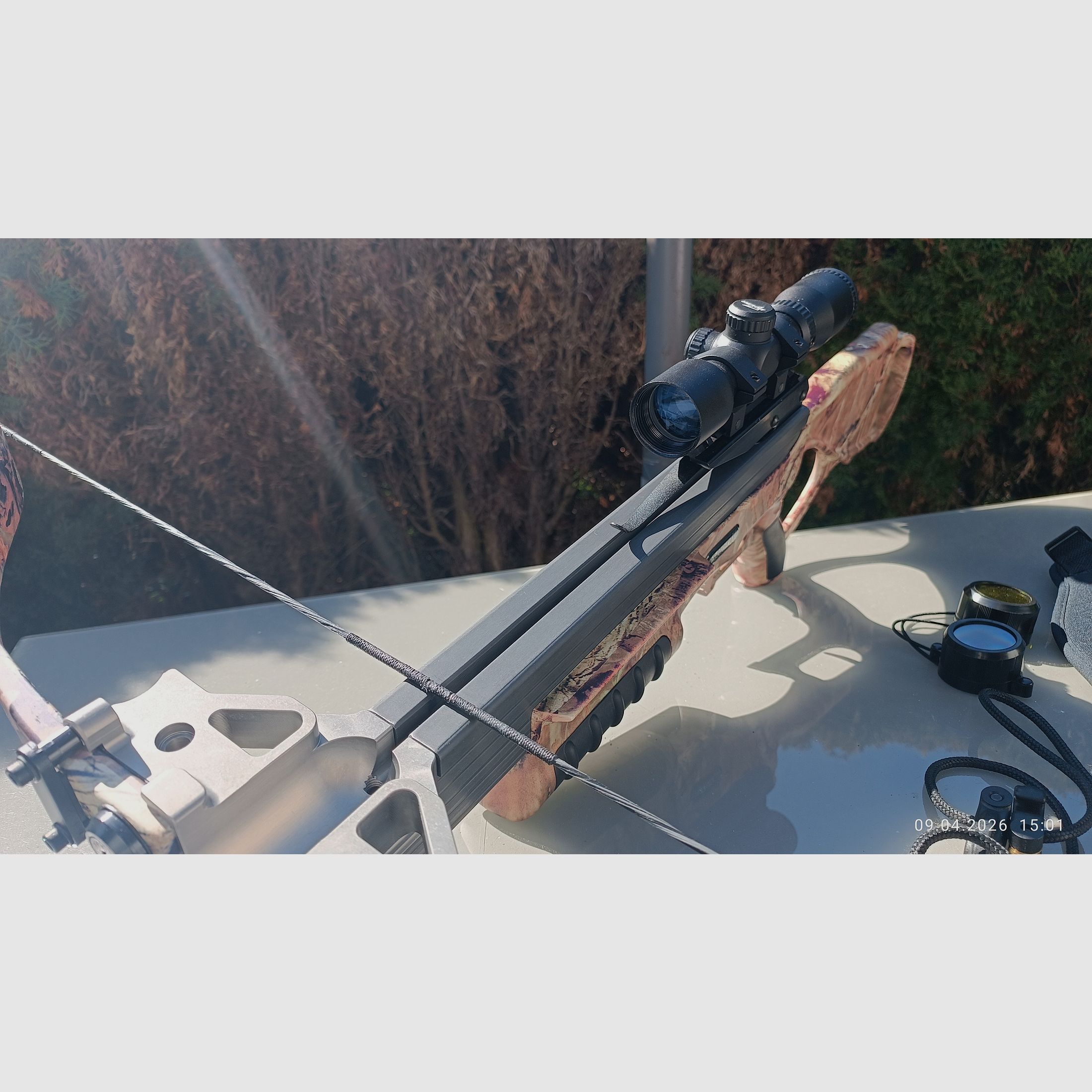 Armbrust Excalibur Matrix 330 mit Zubehör 