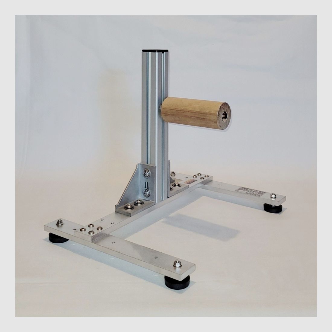 KGF Auflagestativ - Auflageständer Alu H-300-Basic mit Buchenholz-Auflage 