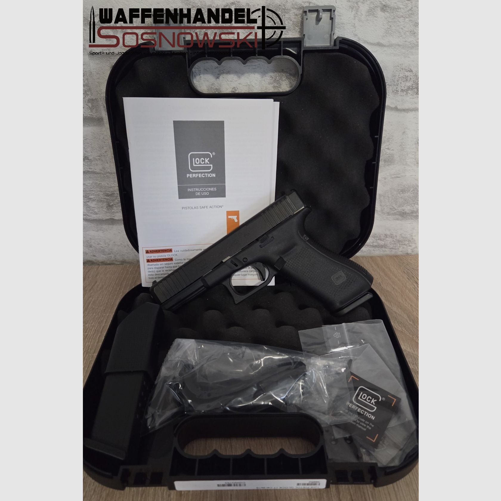Pistole Glock 17 Gen5 MOS 9mm Luger, Bild 2 von 2