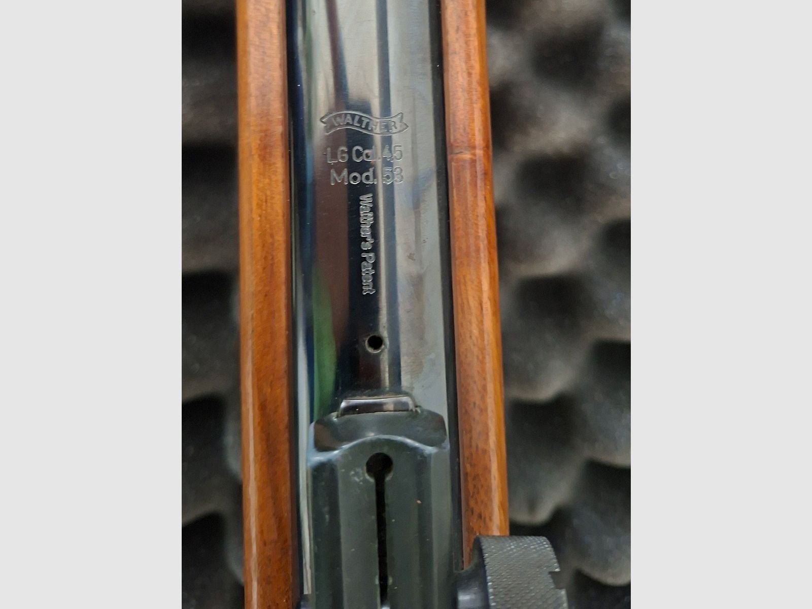 Walther LG53 Sport Luftgewehr Kaliber 4,5 Knicklauf Modell 53 top zustand inkl. Koffer