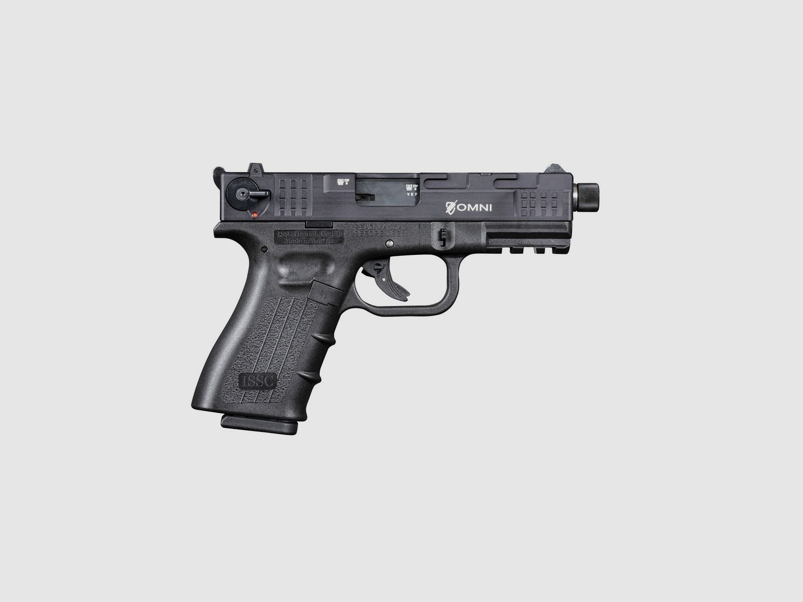 Issc M22 Omni SD Zwart Pistool 22LR