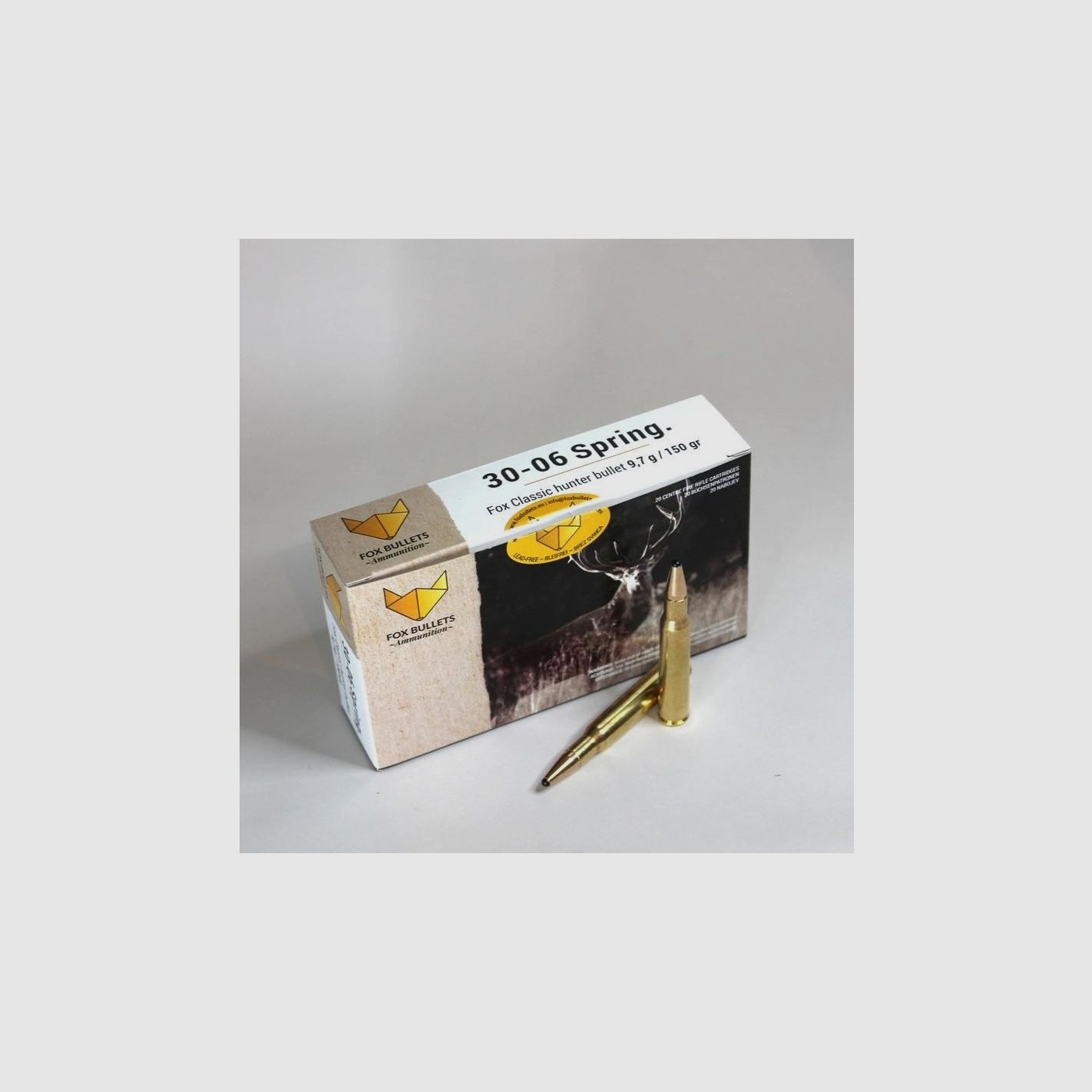 Fox Munition Kal. 9,3x62 - 220gr 20Stk, Bild 3 von 7