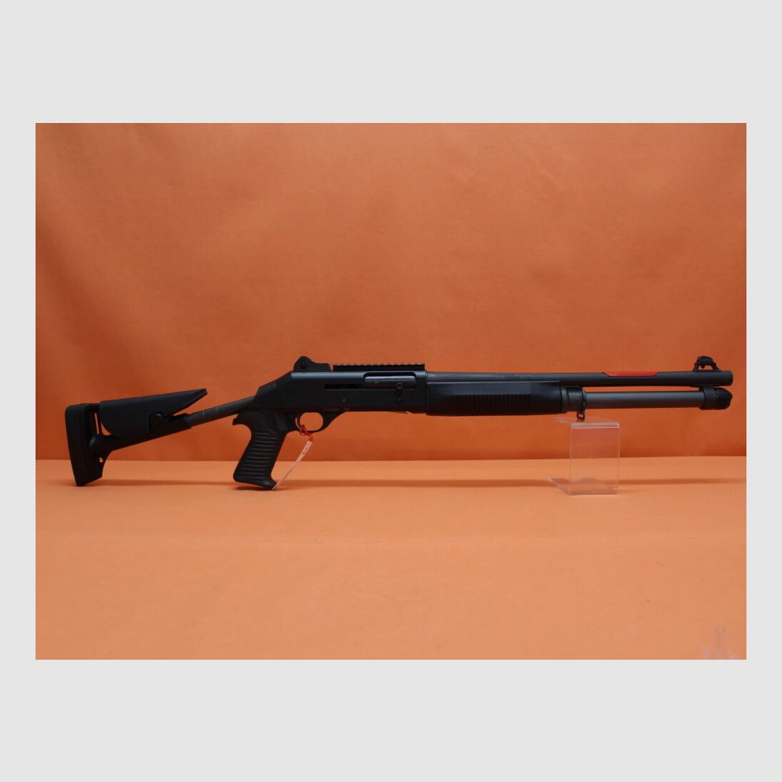 Benelli Ha.Flinte 12/76 Benelli M4 Super 90 TS MC 18,5"/47cm Lauf/ Multichoke/ Teleskop-Schaft/ Ghost-Ring