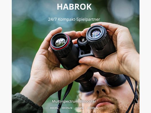 Hikmicro Binocular Habrok HQ35L Wärmebild/Nachtsicht/Digitalkamera 850Nm 2560 x 1440