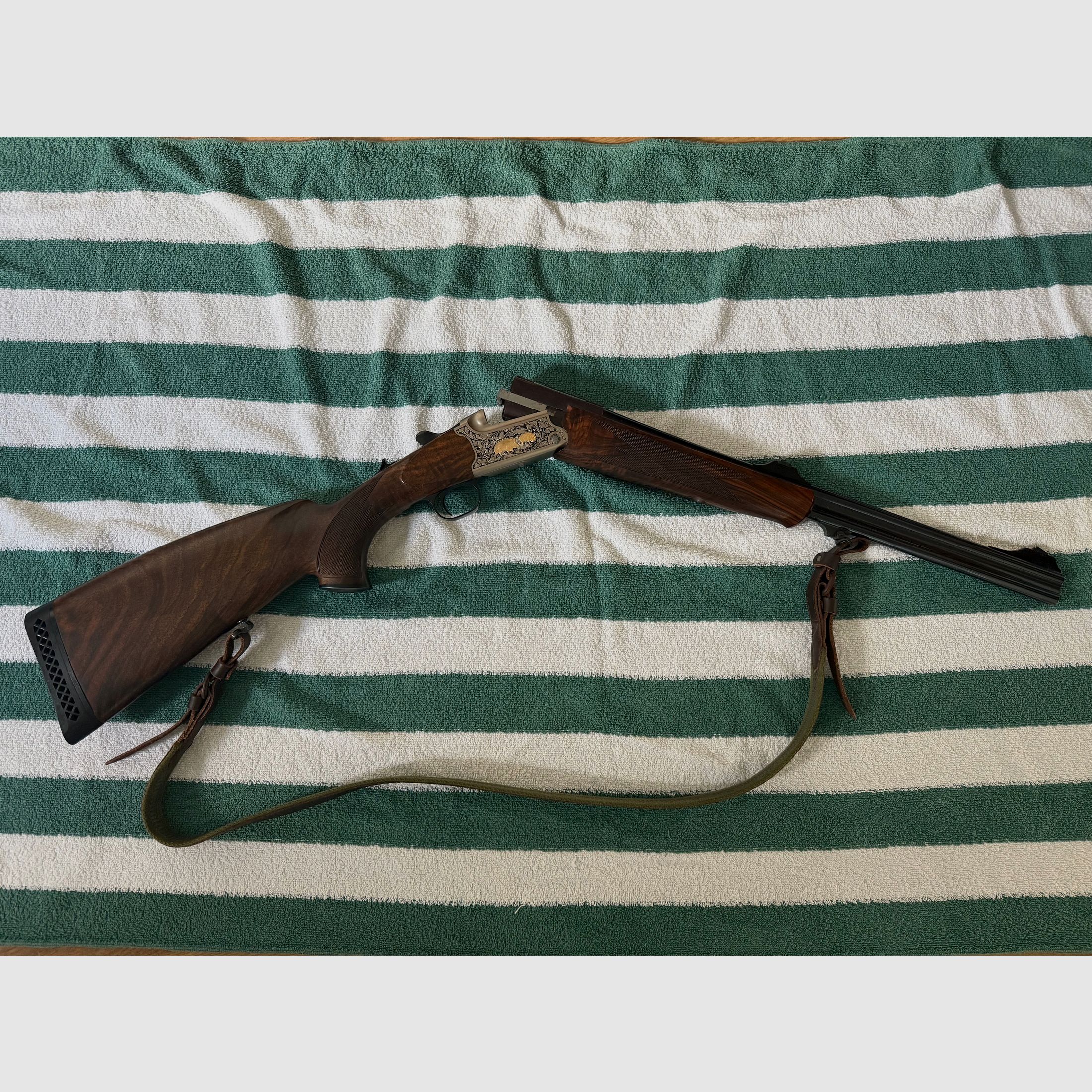 Heym 26B with engraving