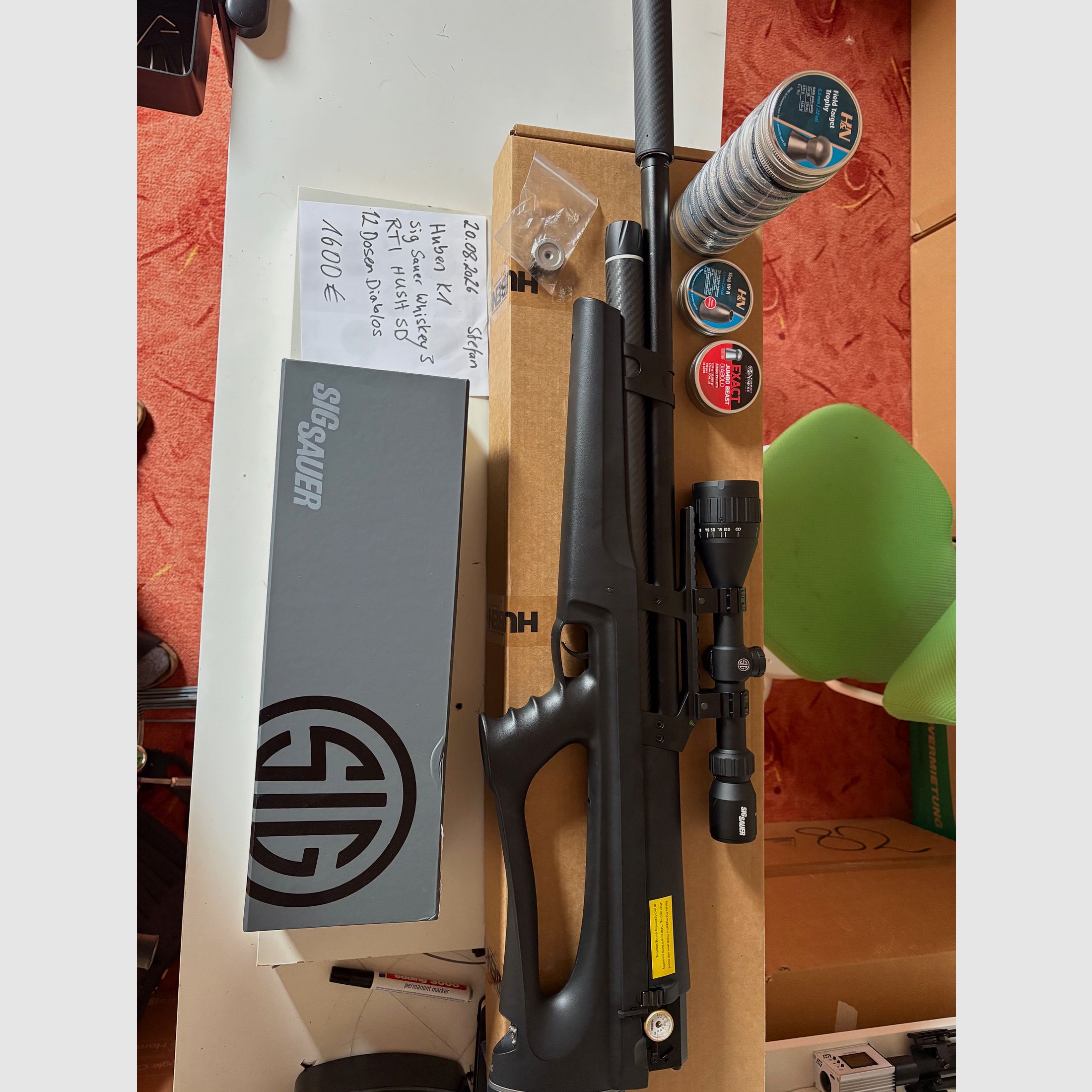 Huben K1 mit Zubehör