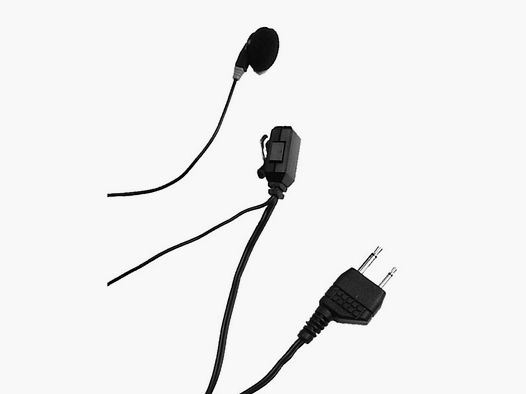 Mini Einsatz Headset HM500 für Midland Funkgeräte Security