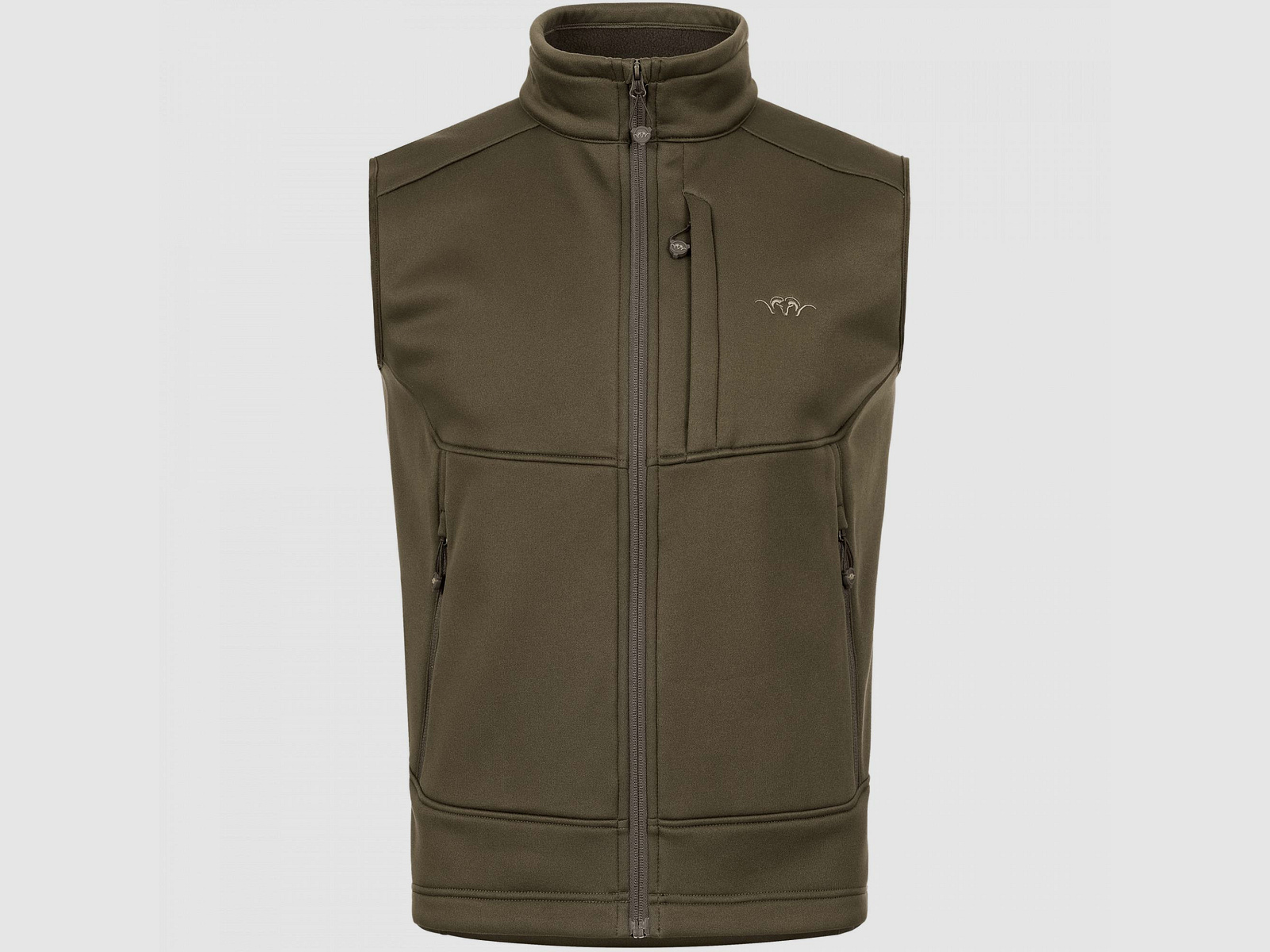 Karlo - Fleece Weste - Braun