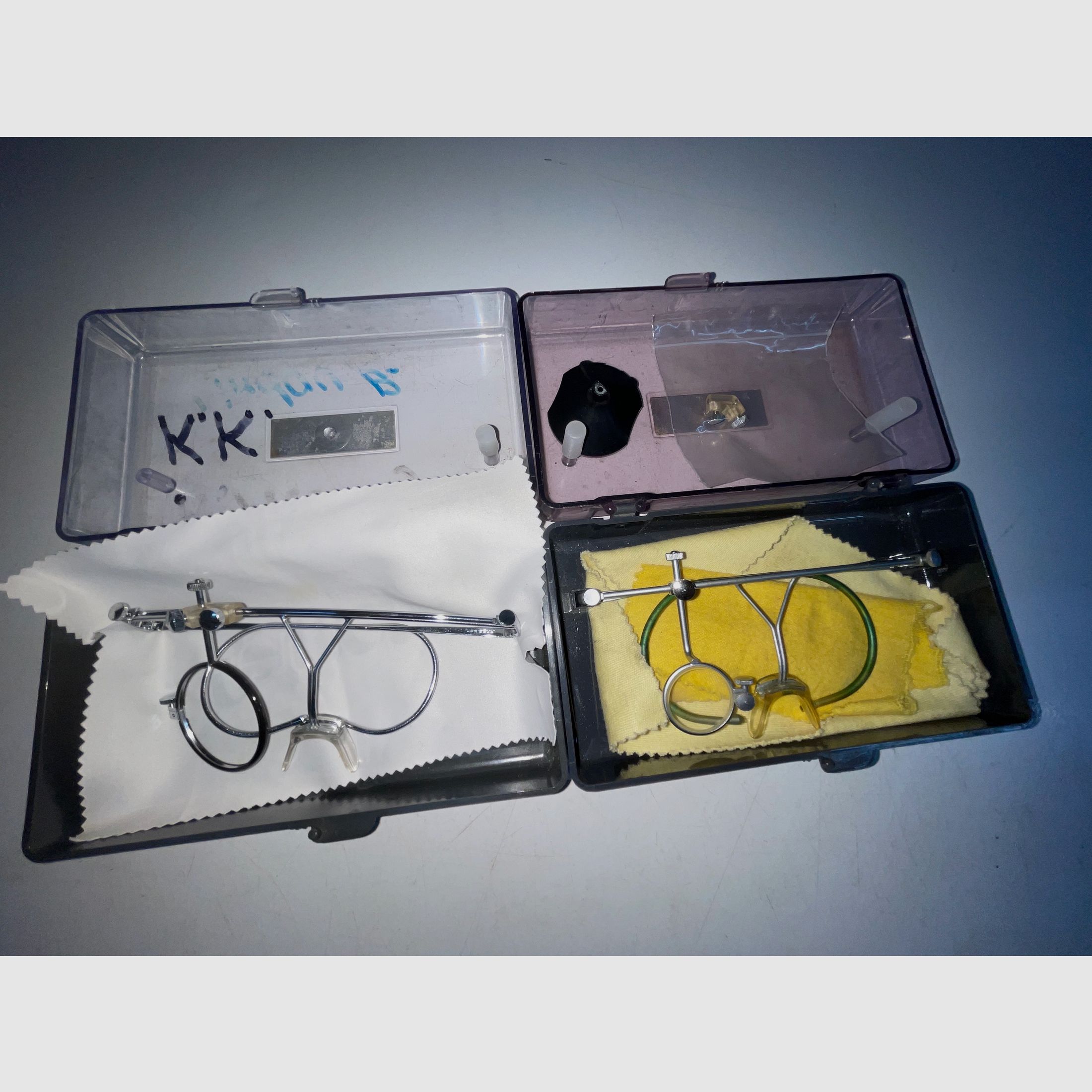 2 x Knoblauch Schießbrille