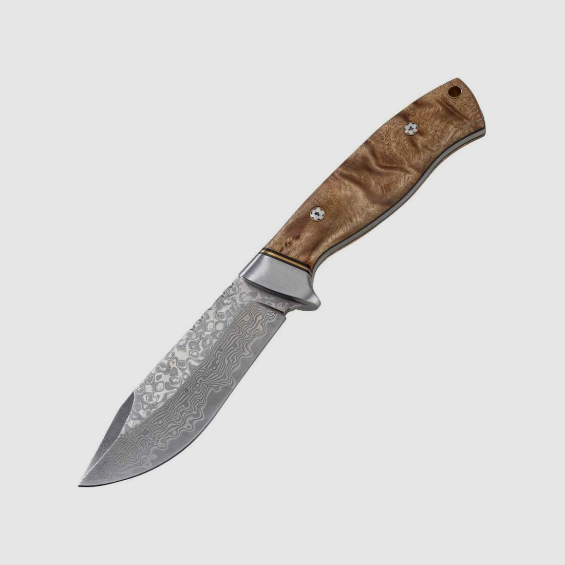 PARFORCE DAMASTMESSER INGRATA 10 CM LEDERSCHEIDE, Bild 3 von 5