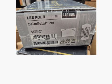 LEUPOLD ROTPUNKTVISIER DELTAPOINT PRO 2,5 MOA DOT OPACO