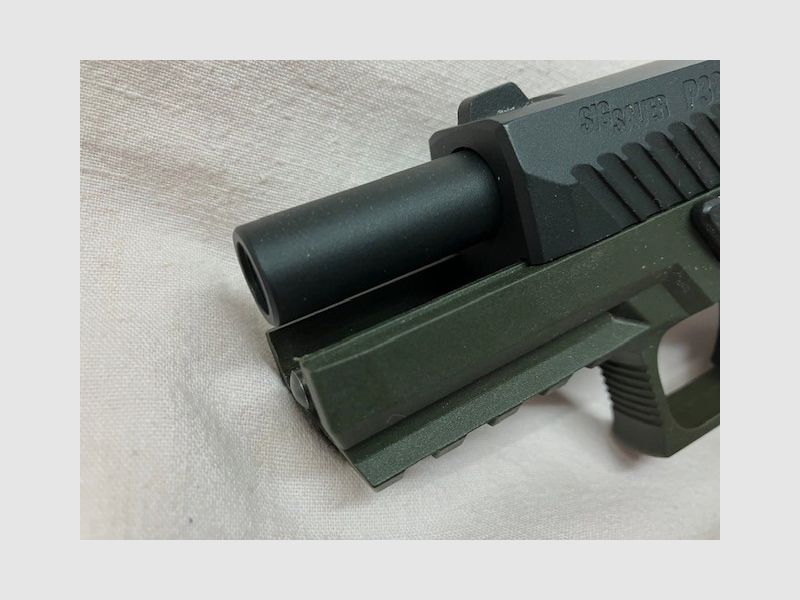 SIG SAUER P320 OD-GREEN, cal. 9mm P.A.K. PTB Nr. 1038