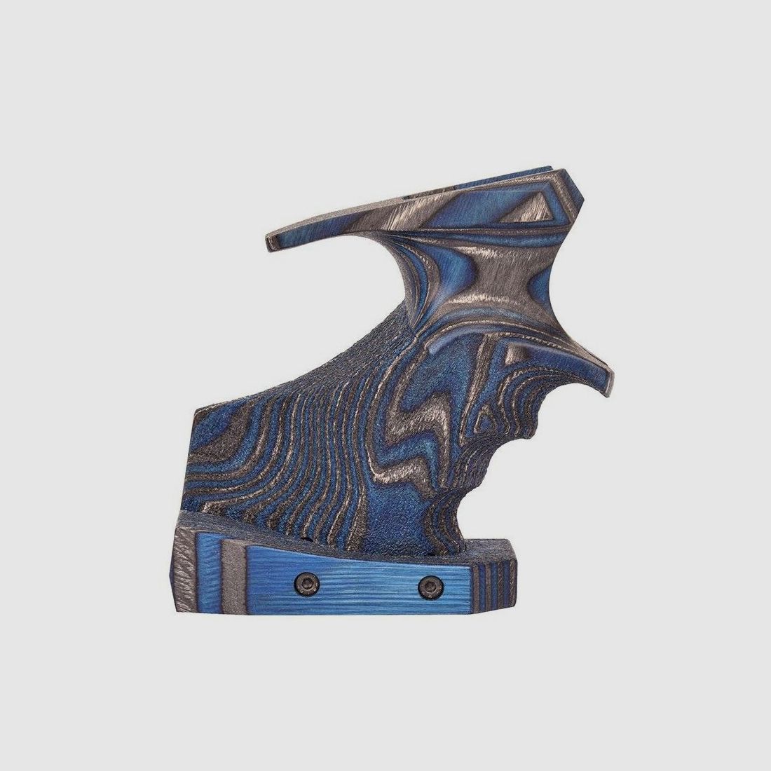 3D grip laminated wood "BLUE ANGEL" - Suitable for WALTHER LP400/LP500 AND HÄMMERLI AP20
