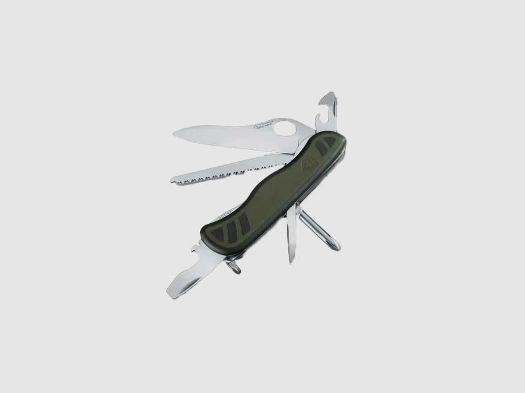 Victorinox mes groen leger