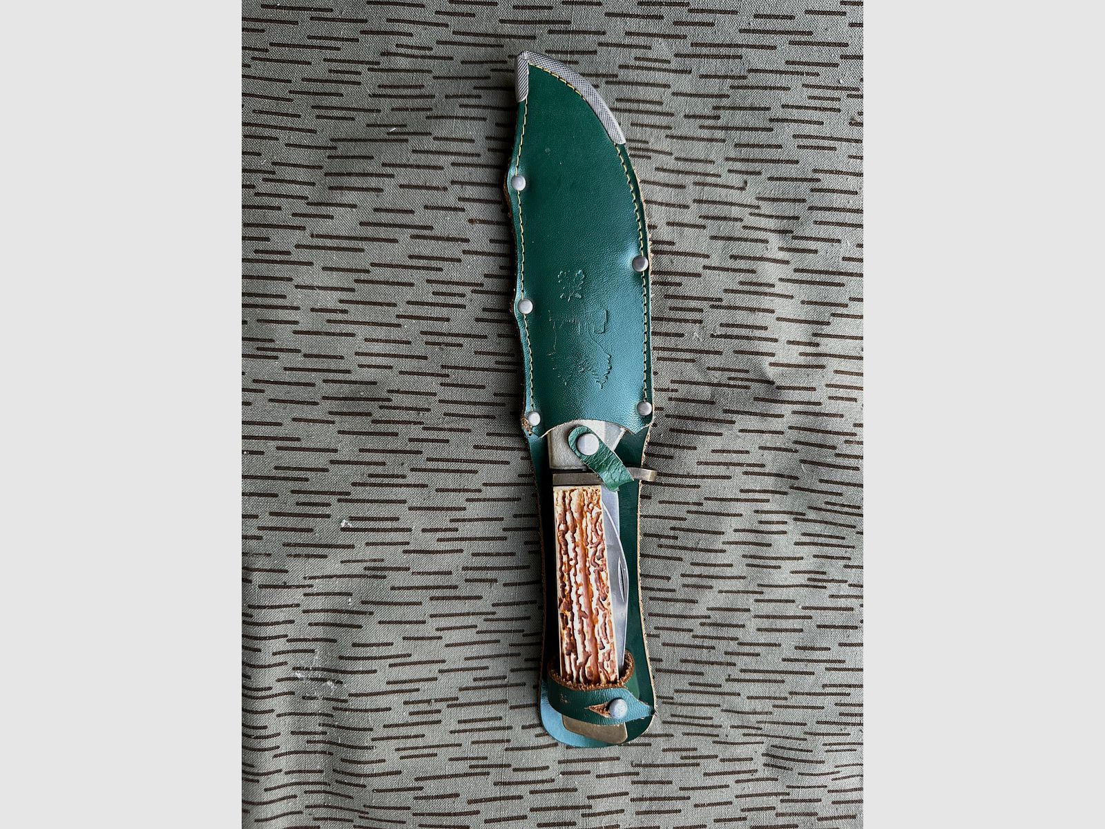 Waidbesteck Jagdmesser DDR Mühlhausen 