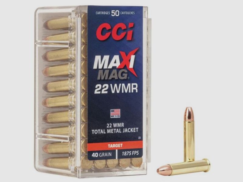 CCI KK-Munition .22WMR Maxi Mag VM 50 Stk   2,6g/40grs