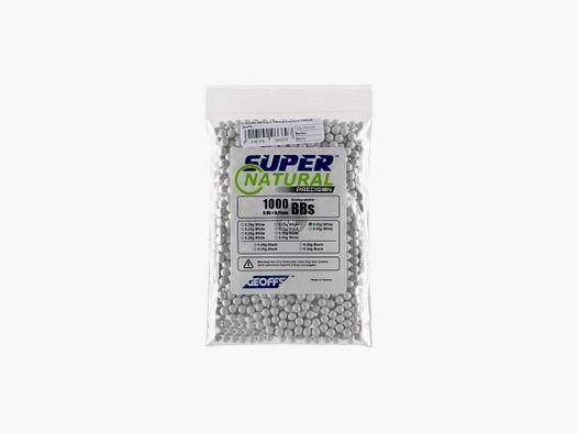 Geoffs 0.43g Bio BB Super Natural Precision 1000rds-Wei