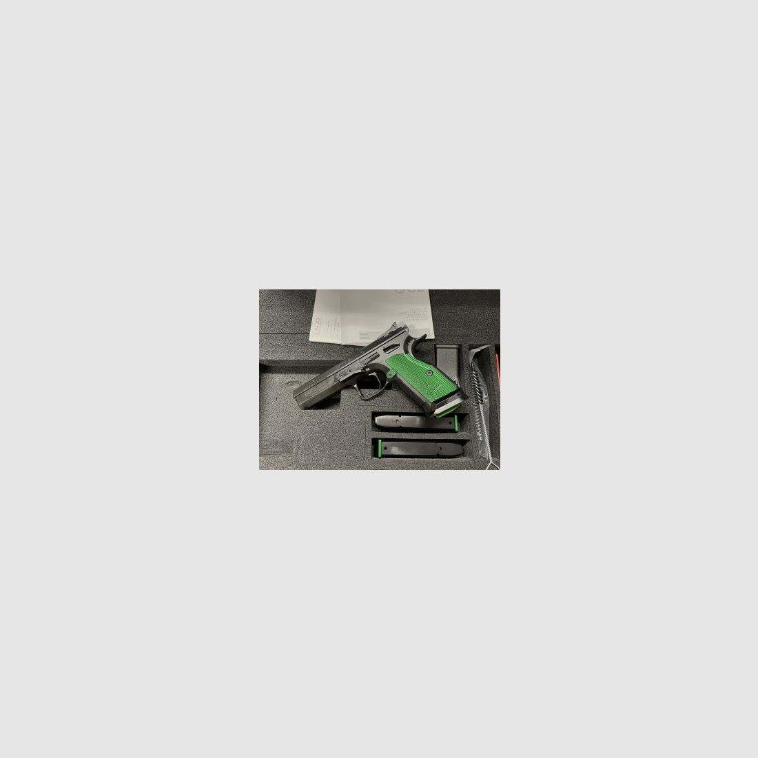 CZ Tactical Sports Racing Verde 9mm Luger