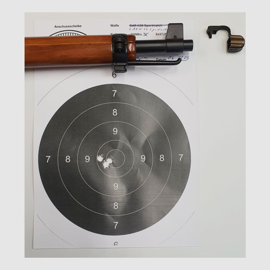 Schwaben Arms - Neue Herstellung - Repetierbüchse SAR K31 SPORTMATCH im Kaliber 308win. ähnlich Schweizer K31